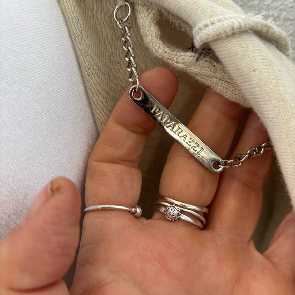 Paparazzi Cream Hooded Cardigan with Floral Embroidery Size XL - Picture 8 of 10